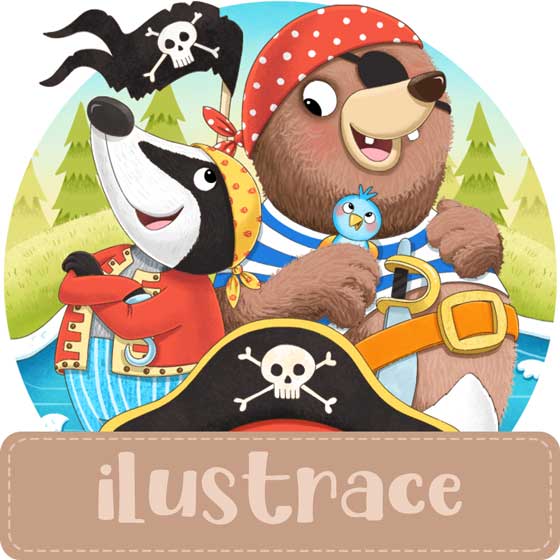 záložka ilustrace